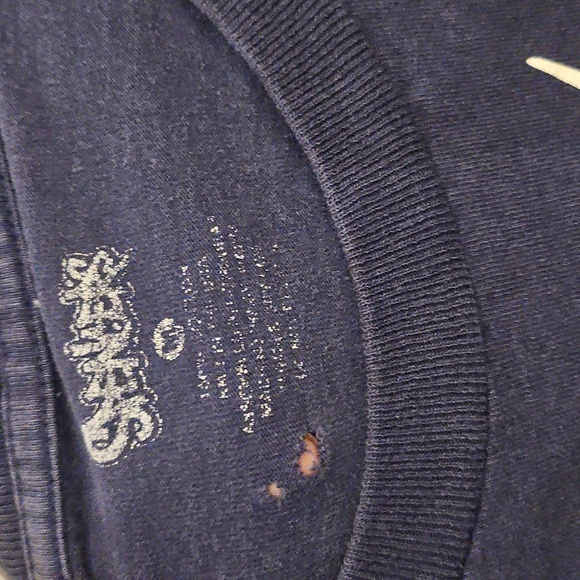 Spencer's Novelty Long Sleeve Distressed Tee - Picture 4 of 8